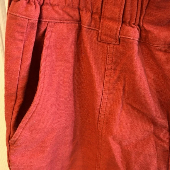 Who What Wear Women’s 16 Tandoori Spice Red Pants New with Tags High Waist - Picture 7 of 8